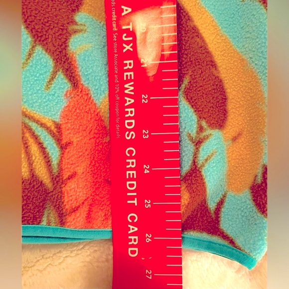 Patagonia Dancing Feathers Synchilla Qtr Snap - L - Picture 12 of 12